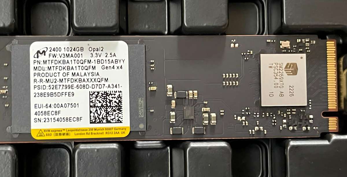 美光Micron  固态硬盘